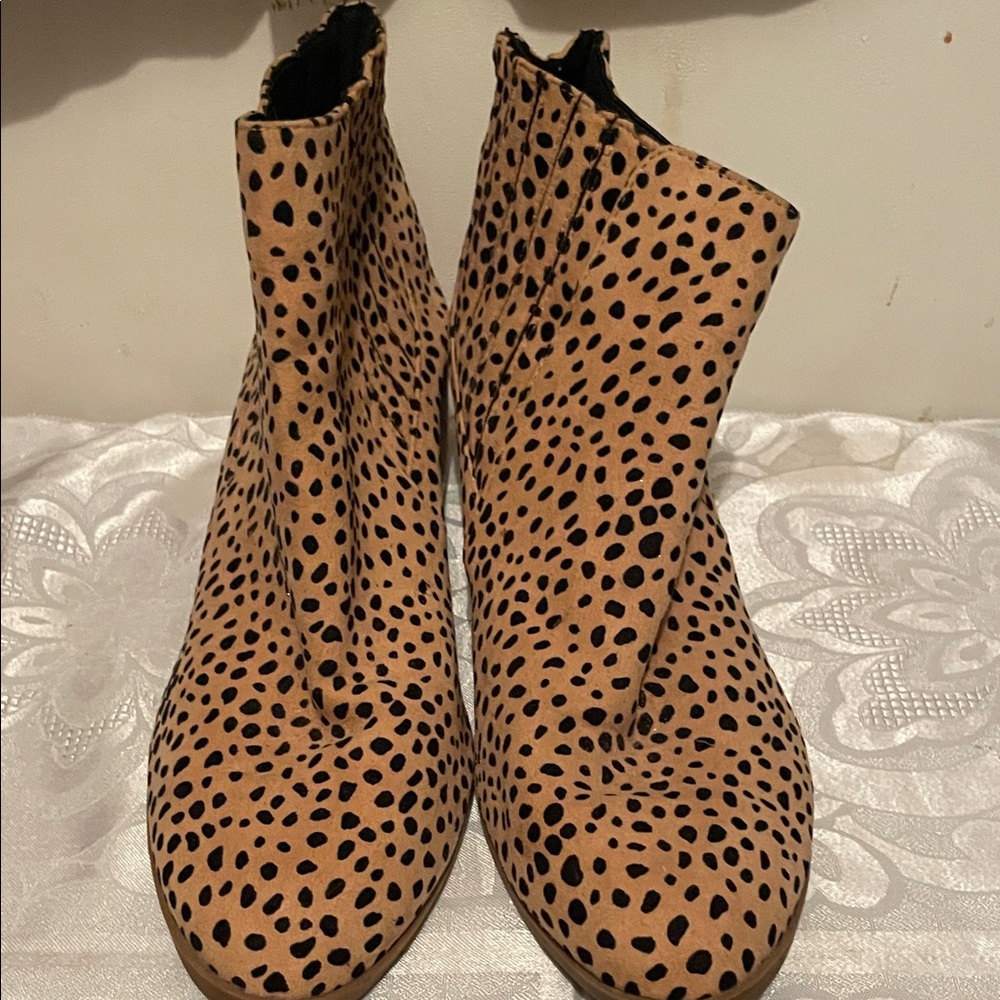 Boots Leopard Priint by Maurice